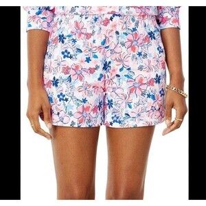 Lilly Pulitzer Size S Kylar Knit Shorts Multicolor Floral